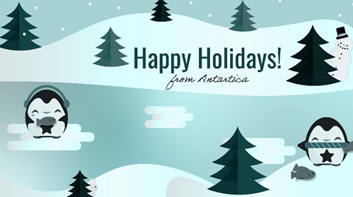 Greeting card illustration